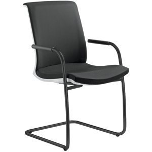 LD SEATING Konferenční židle LYRA NET 214-Z-N1, kostra černá