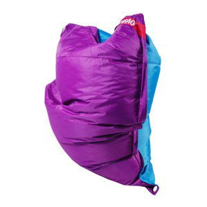 BEANBAG Sedací vak 189x140 duo purple - turquoise