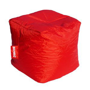 BEANBAG Sedací vak CUBE scarlet rose