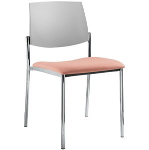 LD SEATING Konferenční židle SEANCE ART 180-N4, kostra chrom