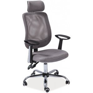 SEDIA kancelářská židle Q118 šedá