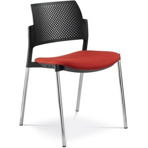 LD SEATING konferenční židle DREAM+ 100BL-N4, kostra chrom