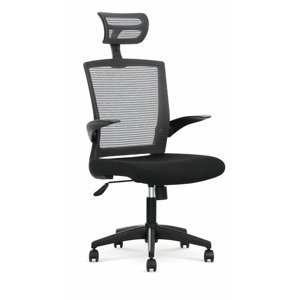 HALMAR kancelářská židle VALOR černo-šedá