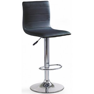 HALMAR barová židle H21 černá