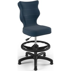 ENTELO Dětská židle Petit Black 4 HC+F s opěrným kruhem