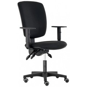 ALBA kancelářská židle MATRIX s područkami, BLACK 27