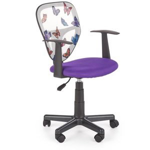 HALMAR Dětská židle SPIKER fialová