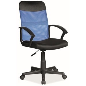 SIGNAL kancelářská židle Q-702 černo-modrá