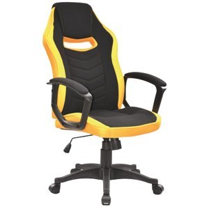 SIGNAL herní židle CAMARO černo-žlutá