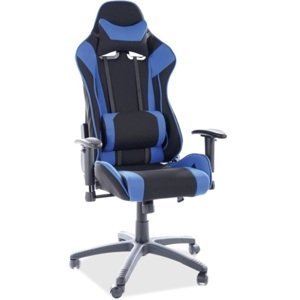 SIGNAL herní židle VIPER černo-modrá