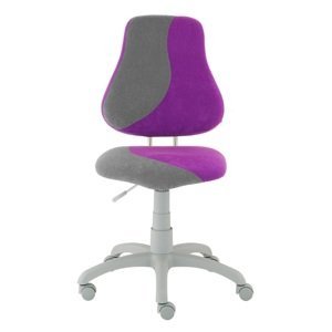 ALBA dětská židle FUXO S-line fialovo-šedá SKLADOVÁ