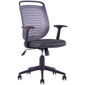 SEGO Kancelářská židle JELL, šedá, vzorový kus OSTRAVA