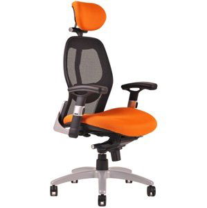 OFFICE PRO kancelářská židle SATURN NET oranžová