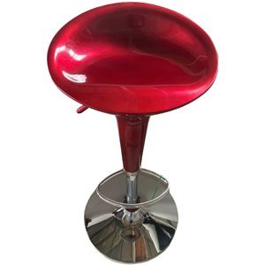 MERCURY barová židle EMILIO vínová vzorkový kus ROŽNOV p.R.
