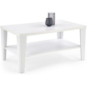 HALMAR Dřevěný konferenční stolek MANTA bílý
