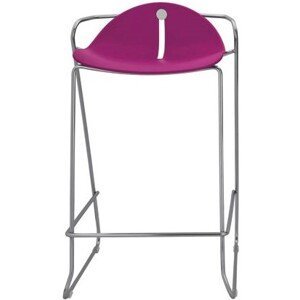 THERAPIA barová židle LIVING 1982 fialová, vzorkový kus ROŽNOV p.R