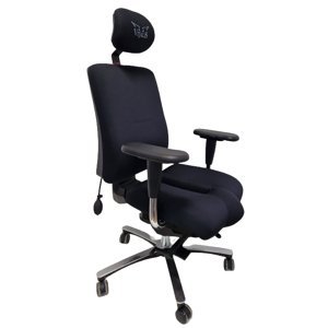 PEŠKA Kancelářská balanční židle VITALIS BALANCE XL AIRSOFT, černá, vzorkový kus BRATISLAVA