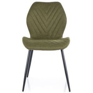 SIGNAL Jídelní židle MIKE NEA olivově zelená
