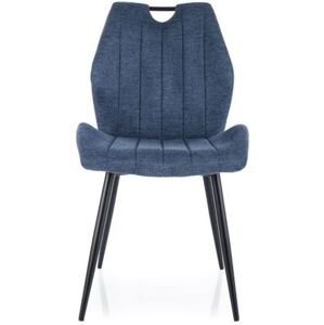 SIGNAL Jídelní židle ARCO BREGO modrá