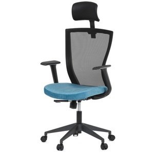AUTRONIC kancelářská židle KA-V328 BLUE modrá