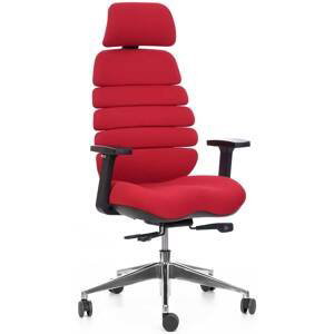 MERCURY kancelářská židle SPINE červená s PDH, č.AOJ1714s