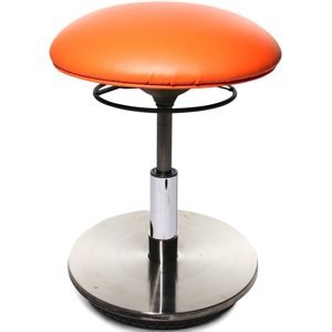 TOPSTAR fitness židle SITNESS 23, Softex ekokůže, oranžová