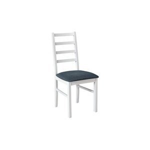 Jídelní židle NILO 8 Bílá Tkanina 6B