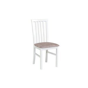 Jídelní židle MILANO 1 Bílá Tkanina 17B