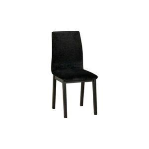 Jídelní židle LUNA 1 Černá Tkanina 9B