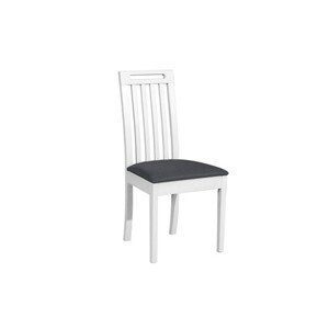 Jídelní židle ROMA 10 Tkanina 28B Bílá