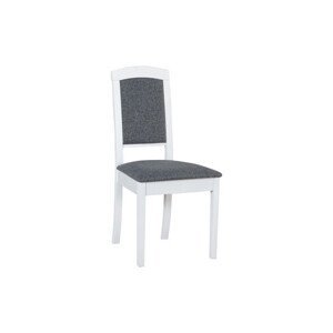 Jídelní židle ROMA 14 Tkanina 14B Bílá
