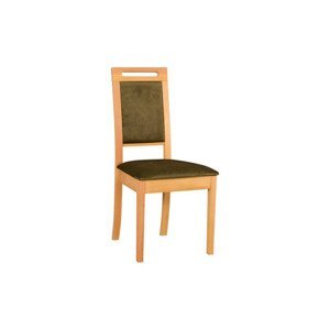 Jídelní židle ROMA 15 Tkanina 24B Bílá