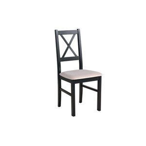 Jídelní židle NILO 10 Černá Tkanina 31B