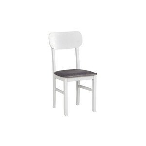 Jídelní židle Leo 3 Bílá Tkanina 23B