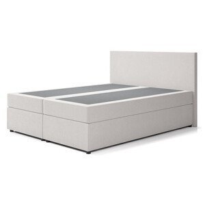 Čalouněná postel IMOLA s pružinovou matrací 160x200 cm Béžová