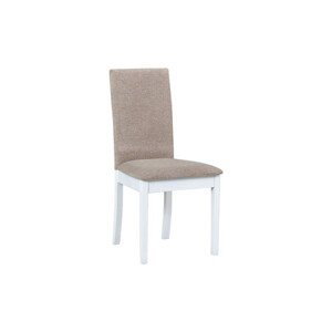 Jídelní židle ROMA 1 Bílá Tkanina 25B
