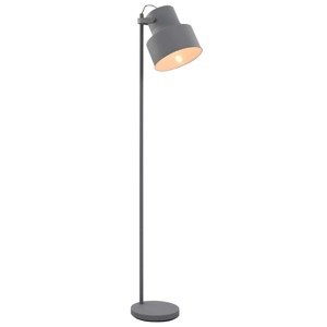 Šedá stojací lampa ANATOL