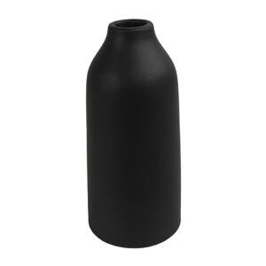 Černá keramická váza DEBBIE 23 cm