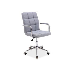 Šedá kancelářská židle Q-022