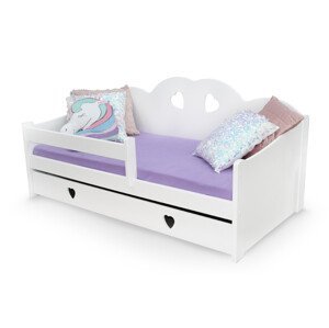 Dětská postel Tosia 80 x 160 cm Matrace: Bez matrace, Rošt: Bez roštu