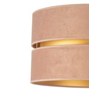 Euluna Stolní lampa Golden Duo výška 50 cm růžová/zlatá