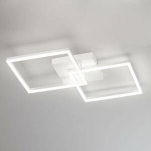 Fabas Luce Moderní stropní LED svítidlo Bard v bílé barvě