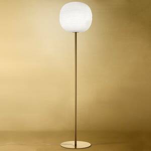 Foscarini Foscarini Gem terra stojací lampa, zlatá