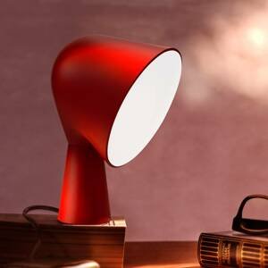 Foscarini Foscarini Binic designová stolní lampa, červená
