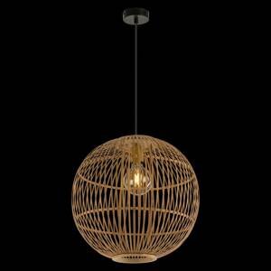 Globo Závěsné světlo Hildegard z bambusu, Ø 40 cm