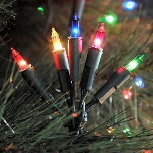 Konstsmide Christmas Pestrý LED světelný řetěz, 35 žárovek 6,6m