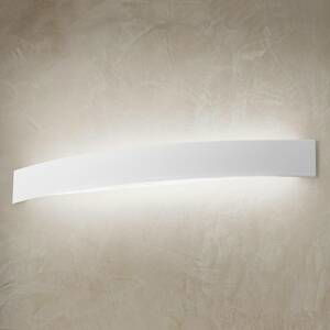 Linea Light Zahnuté LED nástěnné světlo Curve v bílé