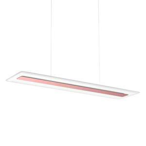 Linea Light LED závěsné světlo Antille, sklo, obdélník, měď