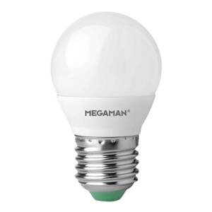 Megaman LED žárovka E27 miniglobe 5,5W, teplá bílá