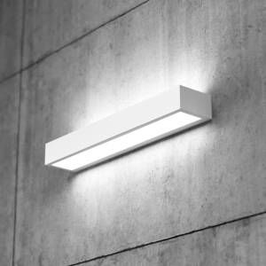 Euluna LED nástěnné světlo Mera, šířka 40 cm, bílá, 4000K